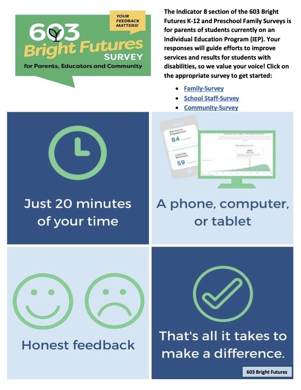 603 Bright Futures Survey