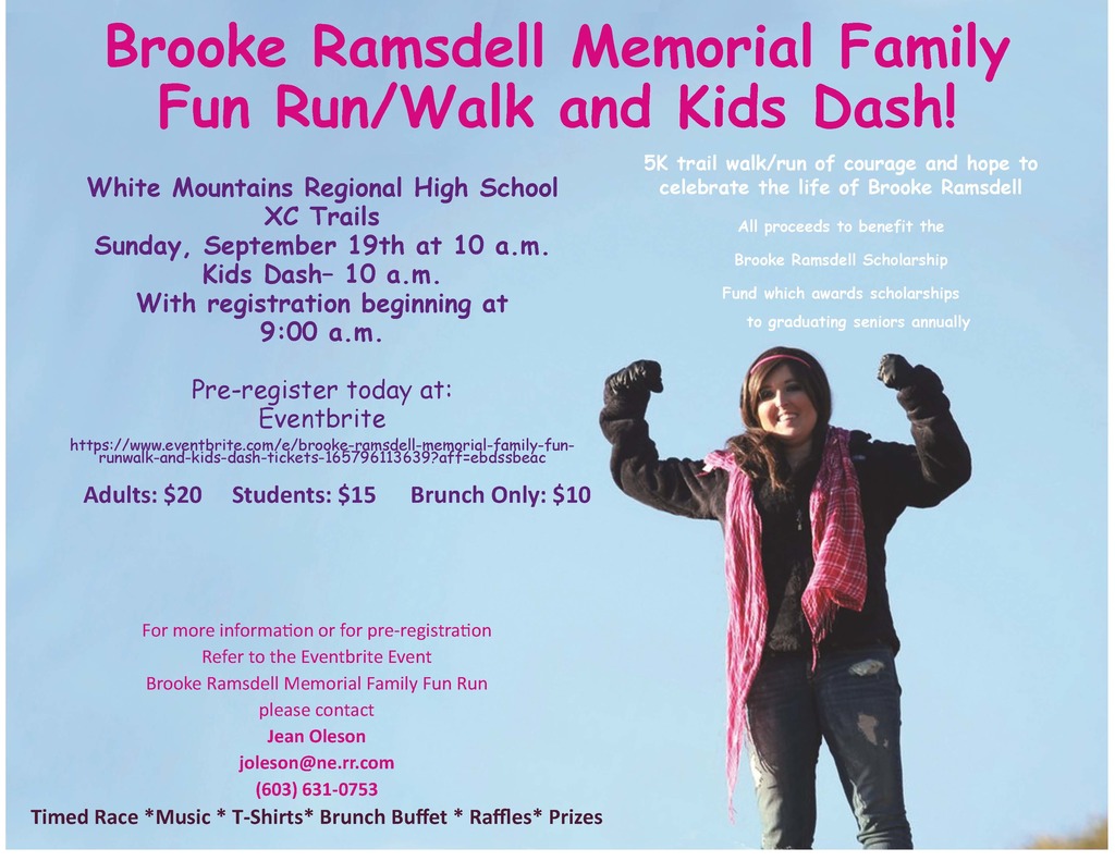 Annual Brooke Ramsdell Fun Run/Walk & Kids Dash
