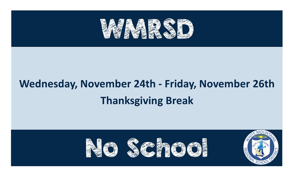 No School Nov 24-26