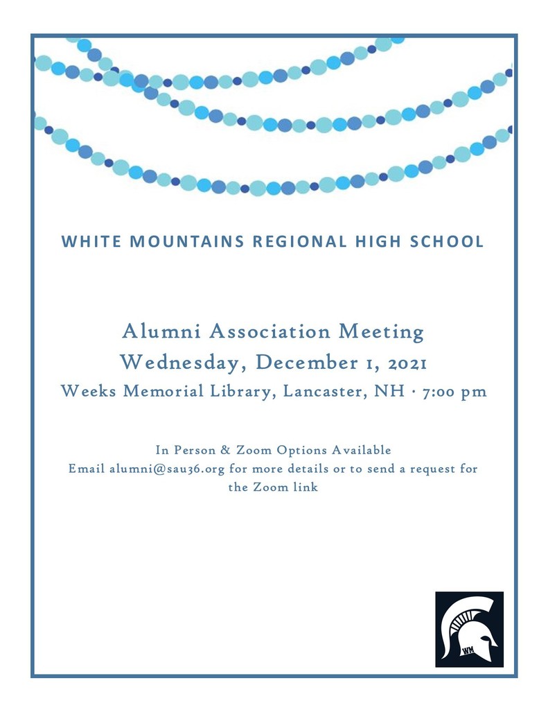 WMRHS alumni association meeting information