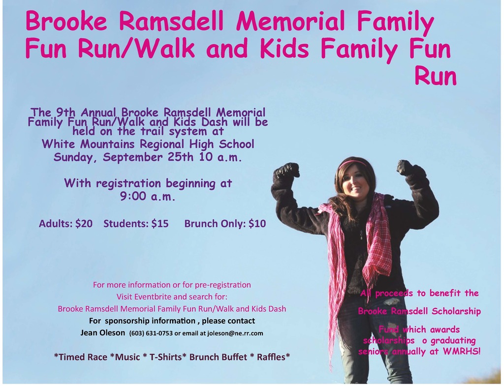 Brooke Ramsdell Memorial Family  Fun Run/Walk and Kids Family Fun  Run