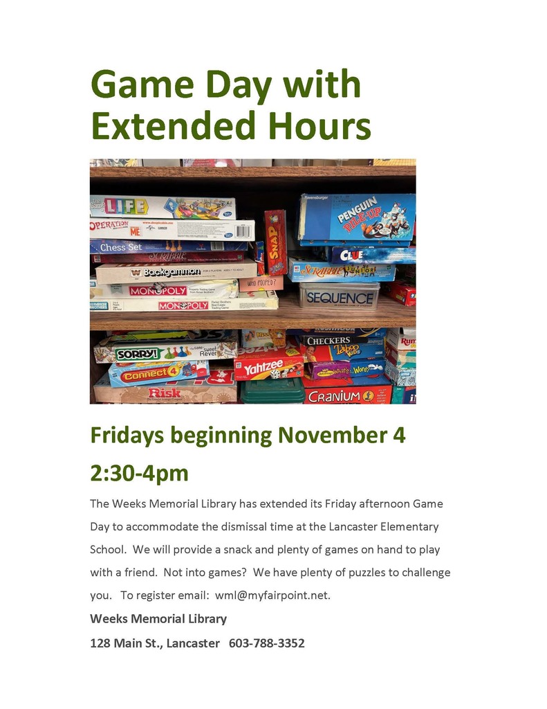 Game Day with Extended Hours Flyer
