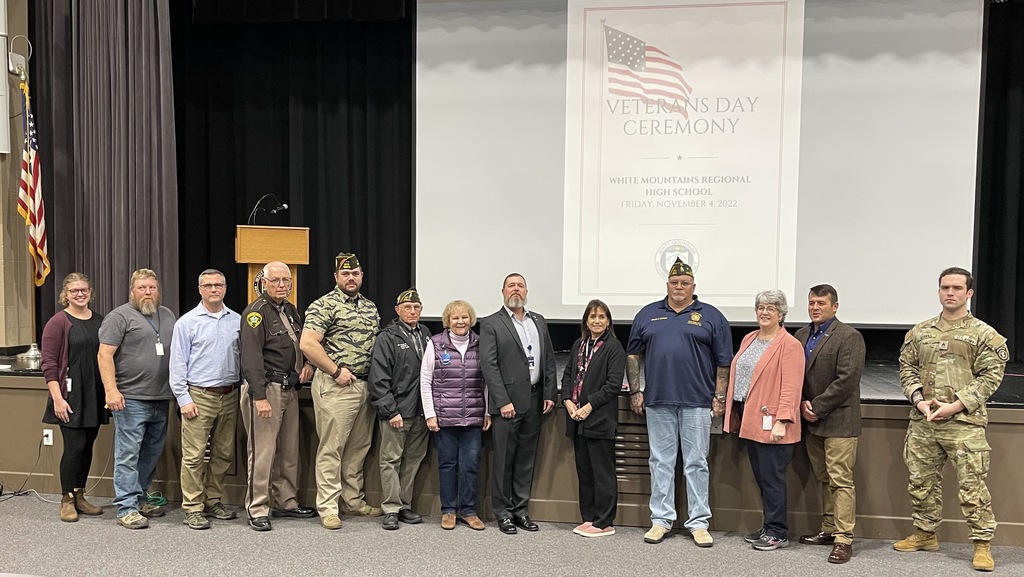 WMRSD Faculty/Administration/Honored Guests at 2022 Veterans' Day Ceremony