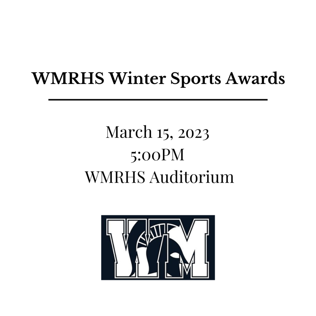 WMRHS Winter Sports Awards
